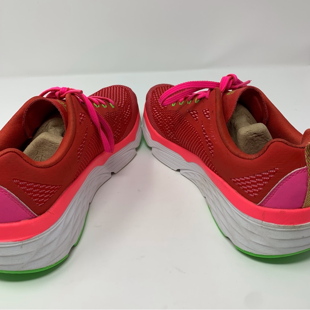 Skechers Max Cushioning Elite Spark Red and Pink Size 10 - Picture 9 of 16